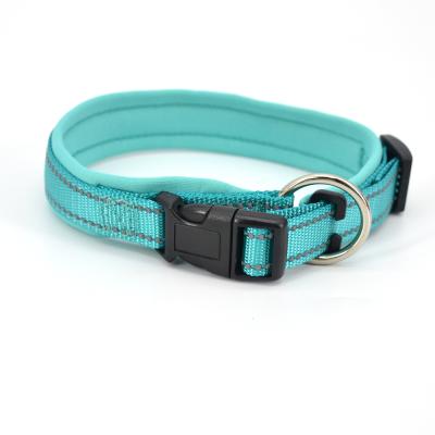 China Thoughtful Hot Sale Pet Supplies Soft Adjustable Pet Collars And Durable Nylon Dog Collar Webbing Collar for sale