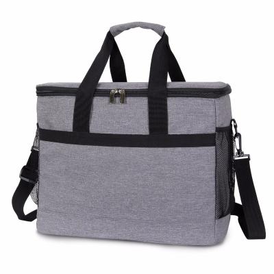 China Waterproof Waterproof Reusable Insulated Lunch Cooler Bag For Picnic Beach Work Lunch Food Box Organizer for sale