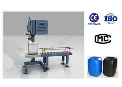 China 10L-50L Semi Automatic Liquid Weighing Filling Packing Machine 300 Drums Packing Per Hour for sale