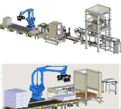 Cina Scala industriale dell'imballaggio del tester della macchina imballatrice chimica fine 25Kg/50Kg della polvere in vendita