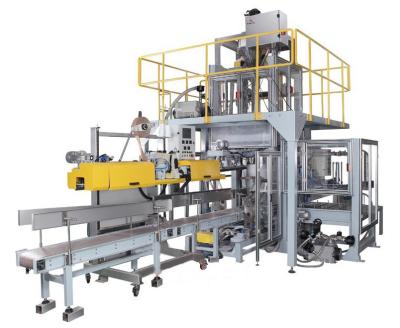 China Automatic 10-50kg/Bag Weighing Filling Packing Machine For Wheat Flour Powder for sale