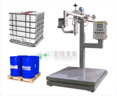 China Lubricant IBC Filling Equipment , Oil Barrel Water Filling Machine for sale