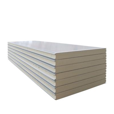 China 1120 mm 1000mm 1150mm roof pu sandwich panel national price insulated polyurethane used wall panels for sale for sale