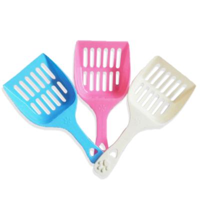 China Wholesale Viable High Quality Plastic Scoop Cat Litter Scoop Dog Sand Design Cat Litter Shovel Deep Shovel for sale