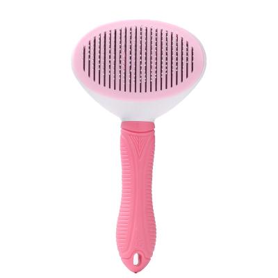 China Cleaning Hair Removal Cat Dog Comb Pet Grooming Animal Slicker Slicker Viable Massage Comb Sweep Pet Fur Remover for sale