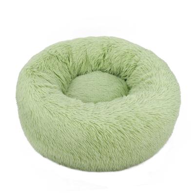 China Amazon Pet Products Best Selling Soft Luxury Cat Nest Dog Bed Cat Donut Plush Bed Fluffy Heating Amazon Pet Products Best Dog Bed for sale