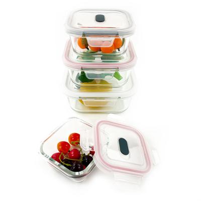 China Freshness Preservation Large Capacity Leakproof Storage Lunch Box Airtight Food Containers with Cover for sale