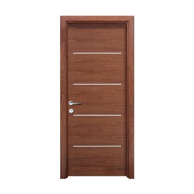 China FD20 Modern Fire Rated Solid Wood Core Flush Interior House Door Model for sale