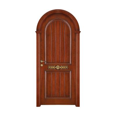 China American Style Modern Wooden Dome Door Design Half Round Lid Door for sale