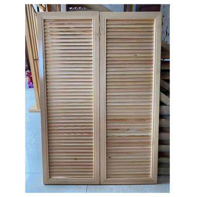 China Modern Canopy Type Design Engineered Wooden Cabinet Doors Closet Wardrobe Door for sale