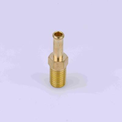 China Professional Gas Manufacturer High Quality Brass Barbed Hose Ends for sale