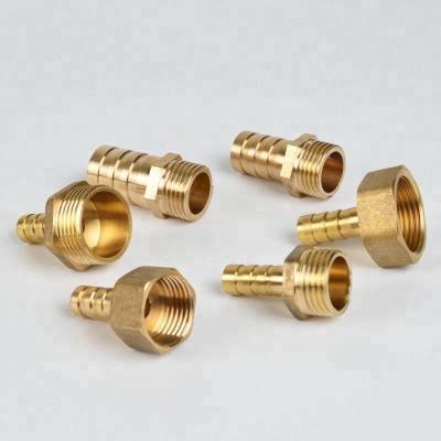 China Gas Air Hose Barb Fittings Female Brass Fitting Pipes Brass Type (Male, Y, T Type) for sale