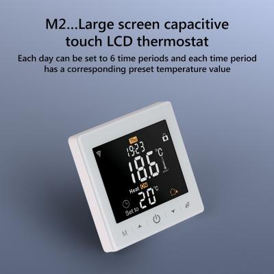 China Modern Oshland Wifi Thermostat Electric Floor Heating Rushed Water for sale