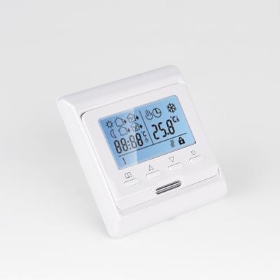 China 3D Model Modern Design 24v Wifi Rage Thermostat for sale