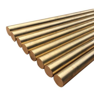 China CuZn30 CuZn35 CuZn37 H62 Rectangle Brass Bar H63 Square Brass Rod Round Brass Copper Alloy Bar for sale