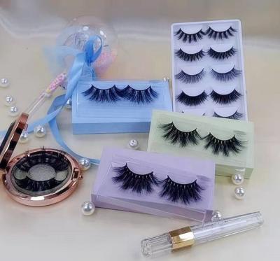 China Long Natural Ready To Ship 13-18mm Natural Short 100% Really Mink Lashes Private Label Fake Eyes Lashes 3D Mink Eyelashes for sale