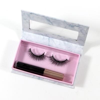 China 1 Wholesale High Quality Magnetic False Eyelashes Supplier Natural Long Magnetic Eyelashes With Magnetic Gift Box for sale