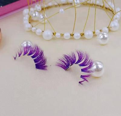 China Free Sample Long 1 Color Mink Eyelashes 3d Natural Mink Lashes 100% Custom Color 25mm Natural Looking 3d Mink Eyelash for sale