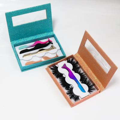 China Wholesale 3d Strip False Mink Eyelashes 25mm Long False Mink Eyelashes Seller Natural False Mink Eyelashes for sale