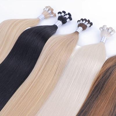 China Right Hand Tied 100% Virgin Human Hair Extensions Blonde Remy Hair Weft Weft Bundles Hair Vendor Weft Distributors Cuticle Aligned for sale