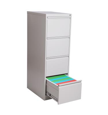 China Modern Customize Office Use Document Storage File Cabinet Metal 4 Drawer Steel Cabinet for sale