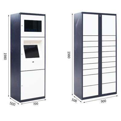 China Communal Facilities Customized Electronic Lockers Used Smart Delivery Locker / Parcel Locker for sale