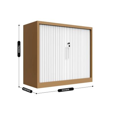 China KD steel tambour door cabinet, roller shutter/sliding door filing storage cupboard for sale