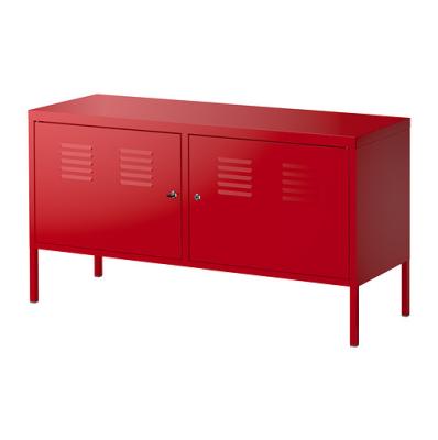 China Overturned White Steel TV Stand Metal Models Living Room Cabinets Factory Supply for sale