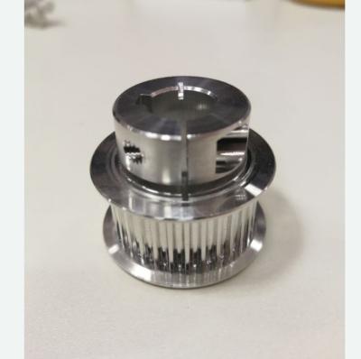 China OEM HTD 3M 16T 20T 27T Aluminum Synchro Pulley With Clamping Hub for sale