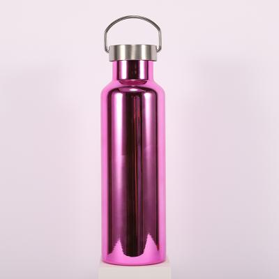 China PORTABLE Double Wall Thermal Insulated Outdoor Cola Shaped 18/8 Stainless Steel Water Bottle With Custom Logo for sale