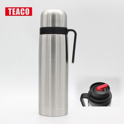 China Wholesale PORTABLE Hot Selling 1000ML Vacuum Flask Vacuum Flask Insulation Mate Thermal Tea Flask Popular Yerba Mate Flask With Handle for sale