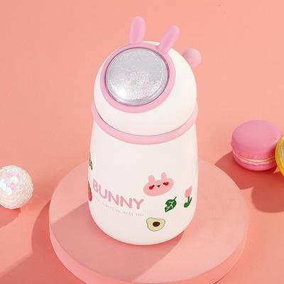 China Fashion 350ml Mini Portable Vacuum Flask PORTABLE Creative Water Bottle For Kids Juice Cup Milk Cups for sale