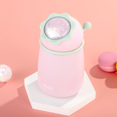 China Beautiful PORTABLE Fashionable Mugs Bottle Vacuum Flasks Double Wall Tumbler Mini Stainless Steel Water Bottle for sale