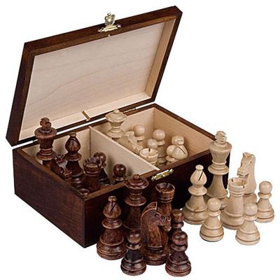 China Wholesale Popular High Quality Antique Wooden Folding Chess Piece Eco-friendly Board Game Set With Wooden Box for sale