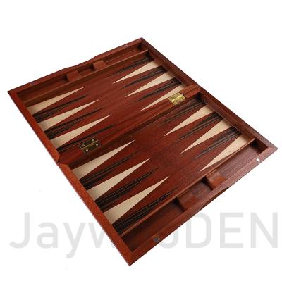 China Mini Wooden Backgammon Board Games Handmade Custom Eco-Friendly Chips Dices Cups Box Set with Low Prices for sale