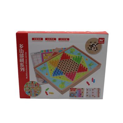 China Hot Selling Eco-friendly 5 7 9 13 15 19 Educational Board Games 1 Of Animal Checkers/Airplane Chess/Snake &Ladders/Gobang For Kids for sale