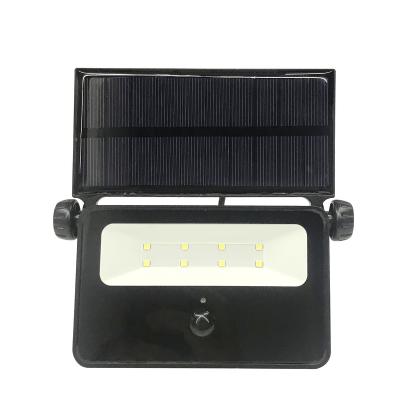 China Wholesale Energy Saving Outdoor Lighting Waterproof White Led Light Solar Flood Wall Light High Lumen for sale