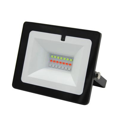 China Outdoor Lighting Durable Wholesale 16 Colors 4 Modes Color Changing Street Light 10 Watt Led RGB Flood Light for sale