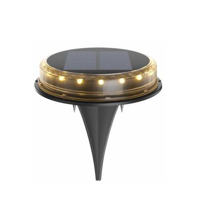 China Hot Sale LANDSCAPE Smart Lawn Patio Yard Solar Garden Lights Outdoor Waterproof Led Solar Ground Lights for sale