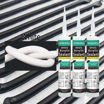 China 280ml 300ml Acrylic Sealant Adhesive White Black for Window Caulking for sale