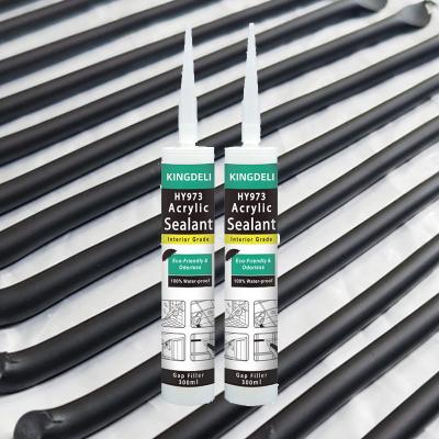 China 280ml 300ml Acrylic Caulking Sealant Low Odor Silicone Sealant General Purpose for sale