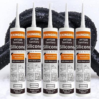 China Strong Adhesion Waterproof Acetic Silicone Sealant General Purpose For Window for sale