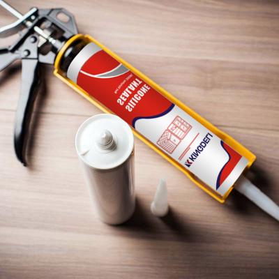 China 280 ml weerbestendige siliconen afdichtingsmiddel Caulk Neutral Curing MSDS gecertificeerd Te koop