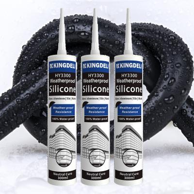 China Construction Neutral Water Resistant Silicone Sealant Structural Adhesives 280ml for sale