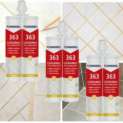 China 300ml Water Resistant Epoxy Tile Sealant Grout For Bathroom Wood Tile for sale