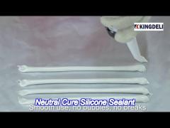 quick dry neutral cure clear silicone sealant for stainless steel