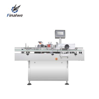 China High Speed ​​Automatic Food Two Sides Labeling Machine /Label Machine Factory Price for sale