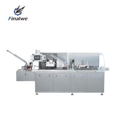 China Multi-function Automatic Cartoning Box Snacks Machine Food Snacks Medicine Carton Box Packaging Machine for sale