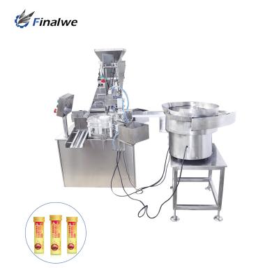 China Automatic Food Prices Nice Tablet Tube Filling Effervescent Sealing Machine for sale