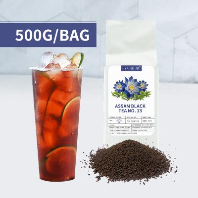 China Loose Tea Assam Black Tea No 13 For Hong Kong Style Milk Tea 500g Plastic Bag Assam Black Tea for sale